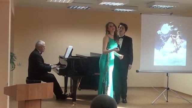 Ф.Легар Дуэт Ганны и Данило из оперетты "Веселая вдова".Екатерина Алексеева. смотреть онлайн