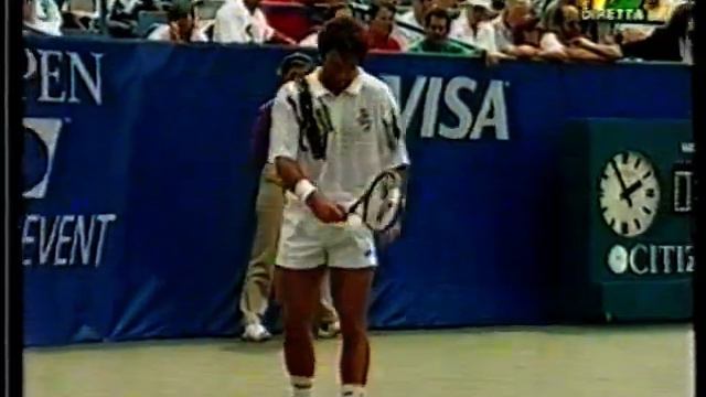 Wally Masur vs Magnus Larsson US Open 1993 Quarterfinal смотреть онлайн