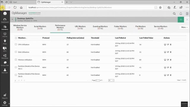 MONITORING CPU, MEMORY, DISK USING SNMP смотреть онлайн