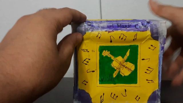 Embryonics Mozart Magic Cube Yellow and Purple Musical Toy смотреть онлайн