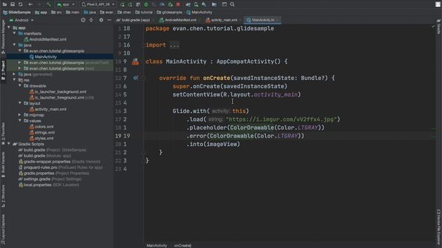 Android 開發 - 使用Glide載入網路圖片 смотреть онлайн