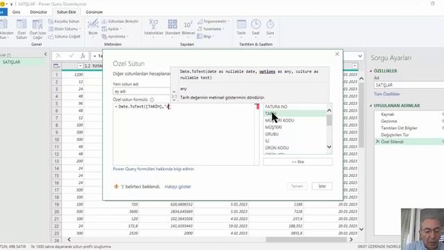 EXCEL POWER QUERY & POWER PIVOT İLE Veri Analizi ve Raporlama 2-38 смотреть онлайн