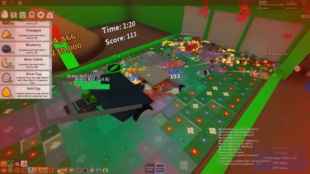 СИМУЛЯТОР ПЧЕЛОВОДА КАК ПОЛУЧИТЬ DIAMOND ANT AMULET! 100% ПОЛУЧЕНИЯ ROBLOX BEE SWARM SIMUALTOR смотреть онлайн