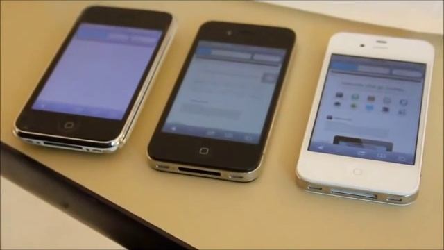 iPhone 3GS vs. iPhone 4 vs. iPhone 4s - quick wifi speed test смотреть онлайн