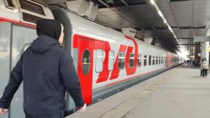 Поезда на Ладожском вокзале II ОЖД, Май 2023