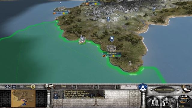 UNSTOPPABLE SWAN KNIGHTS! Third Age Total War: Divide & Conquer - Dol Amroth Campaign #11 смотреть онлайн