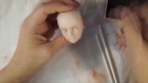 Шарнирная кукла своими руками с нуля часть 17 Макияж