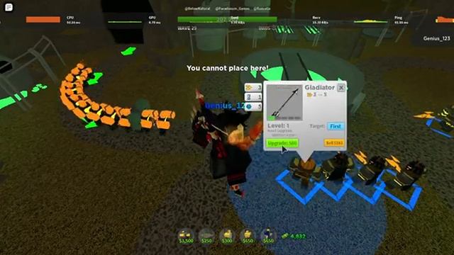 Soloing Molten with only Gladiator: Roblox TDS смотреть онлайн