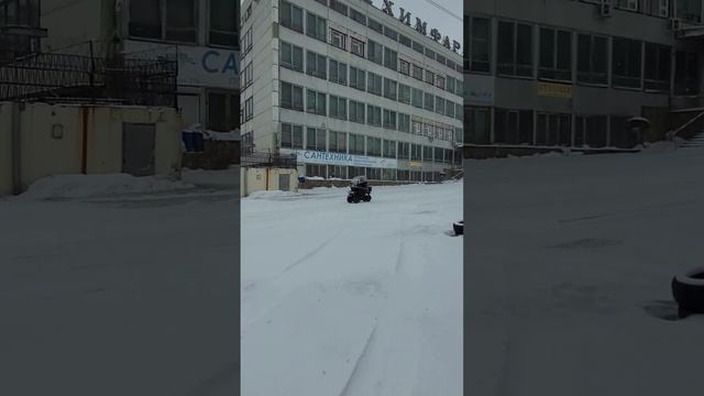 СКУТЕРОМОБИЛЬ Winter Quadro дисковые гидравлические тормоза 18.03.23. смотреть онлайн