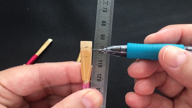 Measurements Of Oboe, English Horn And Oboe D'amore Reeds
