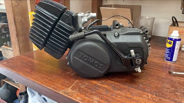 Tomos cross moped build смотреть онлайн