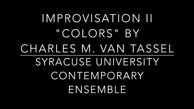 Improvisation II "Colors" by Charles M. Van Tassel смотреть онлайн