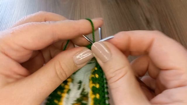 Часть 2. Вязаные тапочки 