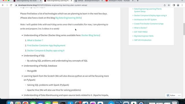 Setting up Data Engineering Tool Suite (Using Docker) смотреть онлайн