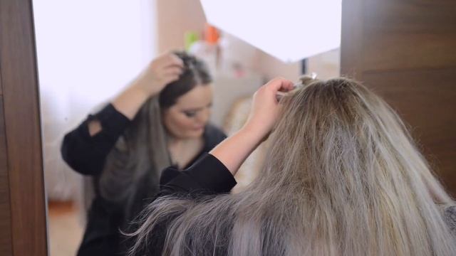 Мелкие кудри. Vlog. Curly Hair Tutorial смотреть онлайн