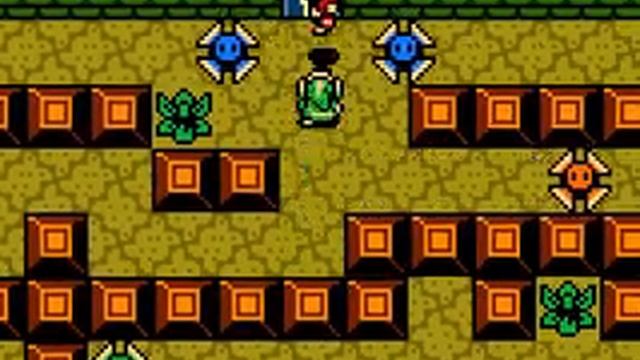 Legend of Zelda Oracle of Seasons - Gnarled Root Dungeon (GBC) смотреть онлайн