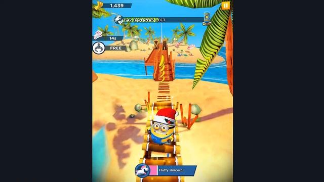 Minion Rush Santa Jerry Level Up Costume Despicable Me gameplay walkthrough ios / android смотреть онлайн