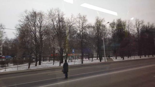 т70 маршрут автобуса. 02.12.2020 год. Москва. смотреть онлайн