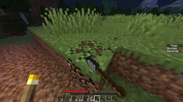 NOOB VS PRO: Minecraft but Lava Rises Every Second! смотреть онлайн