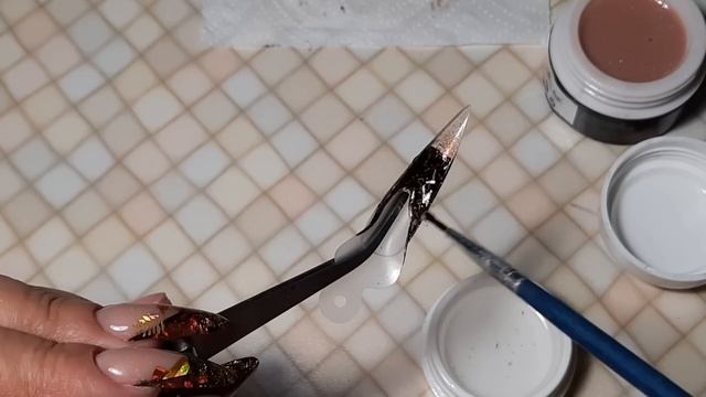 *557*Пробую еще один способ!Молды для Френча в Верхние формы!/molds For French