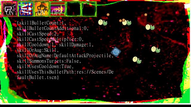 Path of Exile style skill gem system test in Godot 3.5.2 смотреть онлайн