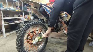 ПРОПАЛ ЗАДНИЙ ТОРМОЗ НА КИТАЙСКОМ ЭНДУРО/ЧТО ДЕЛАТЬ? КАК ИСПРАВИТЬ? ОТВЕТ ТУТ kayo k1 mx 2023