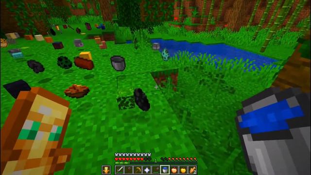 МАЙНКРАФТ но из КАЖДОГО БЛОКА ВЫПАДАЕТ РАНДОМНЫЕ РЕСУРСЫ I МАЙНКРАФТ ПРОХОЖДЕНИЕ! смотреть онлайн