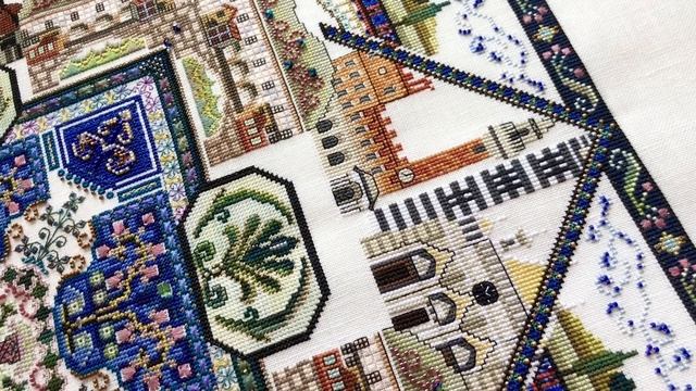 195 Готовая мандала Города Тосканы от Chatelaine