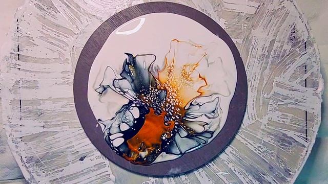 Dramatic Bloom ~ Fluid Acrylic Pour #abstract #tlp #Bloom #acrylicpouring смотреть онлайн