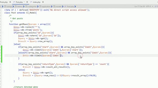 Pagination in CodeIgniter смотреть онлайн