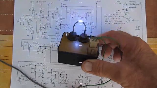 Работа схемы с искровым розжигом дизель, бензин. смотреть онлайн