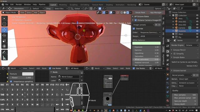 Octane for Blender Add-On // AP Octane смотреть онлайн