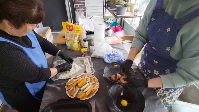 Готовим вместе с корейской свекровью/ Корейские Чоны /Рецепт #koreavlog #кореявлог #дошиккорея