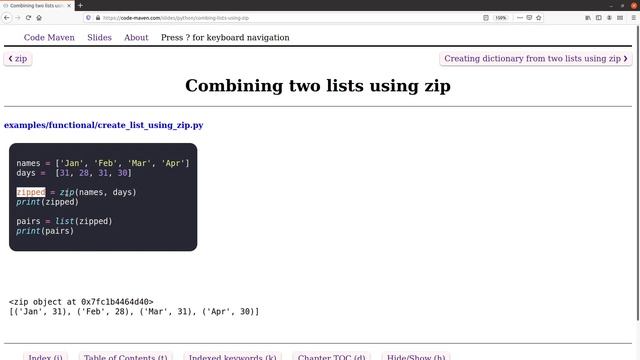 Functional programming with Python Part 10: zip смотреть онлайн