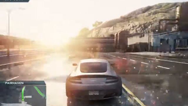 NFS Most Wanted 2012 - Aston Martin DBS смотреть онлайн