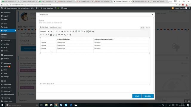 avada table add rows tutorial смотреть онлайн
