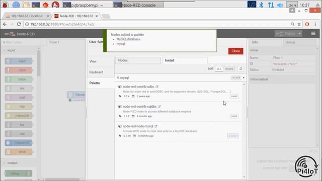 MySQL Part #3 – Read out data from a MySQL database with Node-RED смотреть онлайн
