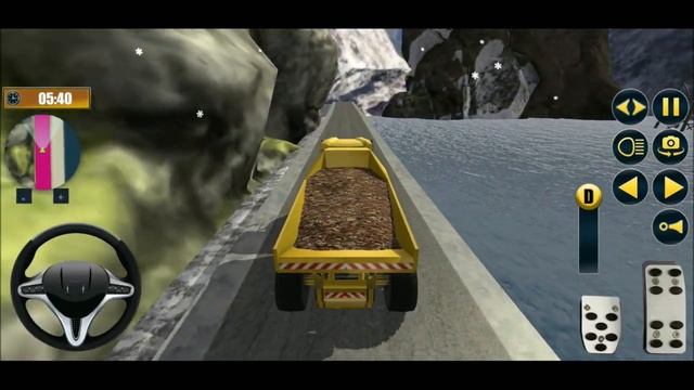 Mountain Trolley Truck Transport Driving Game | Truck Racing Game | Hill Driving Truck 3D Games смотреть онлайн
