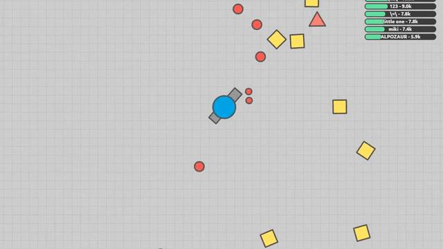 Diep.io обновили? Новые пушки и таблица рейтинга!!! смотреть онлайн