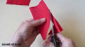 DIY: МАК из ГОФРИРОВАННОЙ БУМАГИ своими руками.