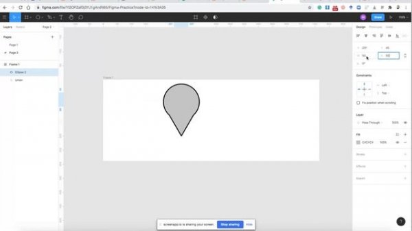 How To Make Location Icon in Figma