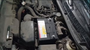 Установка аккумулятора на Hyundai Solaris \ Kia Rio (Хёндэ Солярис \ Киа Рио)