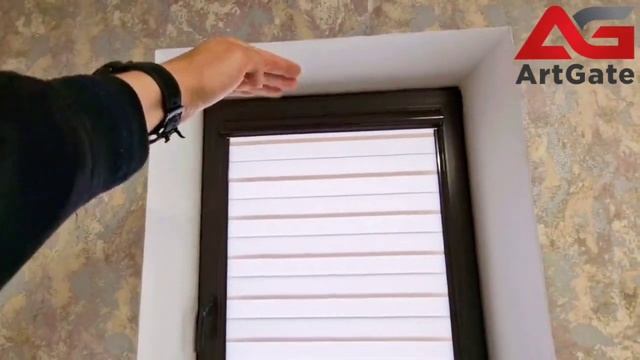 Рулонные шторы или жалюзи день ночь в закрытом коробе на окна #шторыдляспальни #шторыдлядома смотреть онлайн