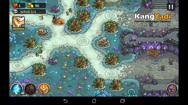 Play! Android Game: Kingdom Rush Origins - The Unseelie Court Iron Challenge смотреть онлайн