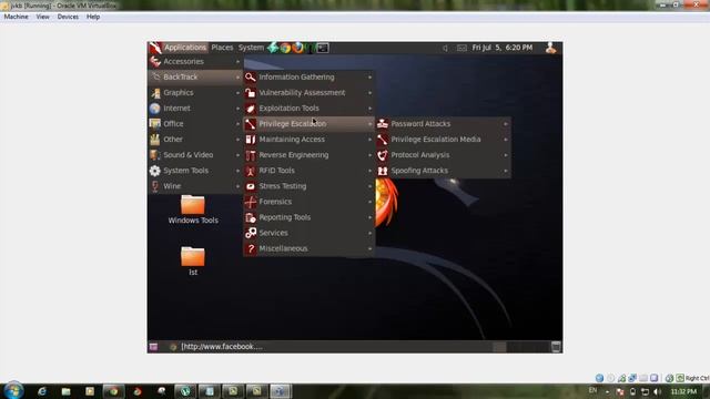how to work back track on Oracle VM VirtualBox смотреть онлайн