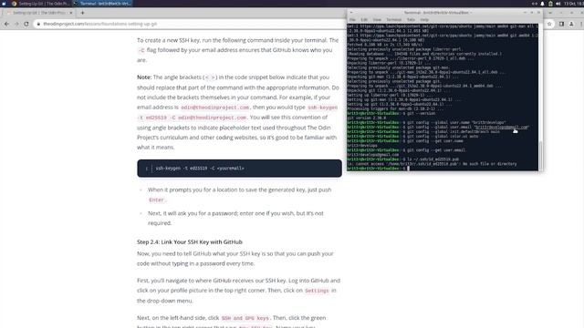 The Odin Project - Foundations - Setting up Git Episode 14 смотреть онлайн