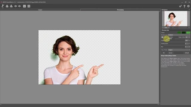 Using Chroma Key (Green Screen) for Backgrounds in AliveColors смотреть онлайн