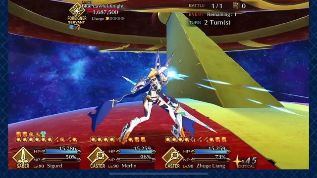 [FGO] Saber Wars II Galaxy Guardian CQ смотреть онлайн
