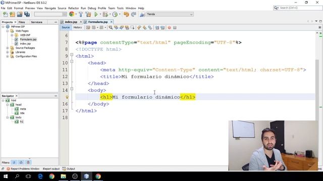 Programación orientada a la web en JAVA – JSP (Java Server Pages) смотреть онлайн
