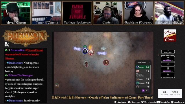Arv streams Day 32 of D&D with I&B: Eberron--Oracle of War: Parliament of Gears, Part Three! смотреть онлайн